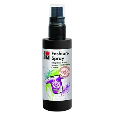 Image of Marabu Fashion Spray 100ml 073 Black
