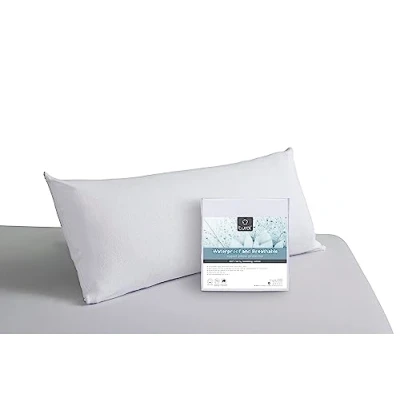 Image of Tural Pillowcase (40x60 cm) Breathable Terry Towel 100% Cotton White