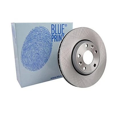 Image of 402060002R, 402064408R, 402066813R, 402066949R, 402067023R Brake disc BLUE PRINT ADR164303 Front Axle 296mm 26mm 5 Hole 114mm internally vented Coated