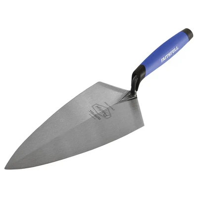Image of Faithfull FAIPTFBT10P Prestige Forged CRV Philadelphia Brick Trowel 250mm (10in)