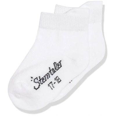 Image of Sterntaler Baby Sneaker Söckchen Dp Uni Calf Socks, Blanc (weiÃŸ 500), 36 Inches (manufacturer Size: 26)