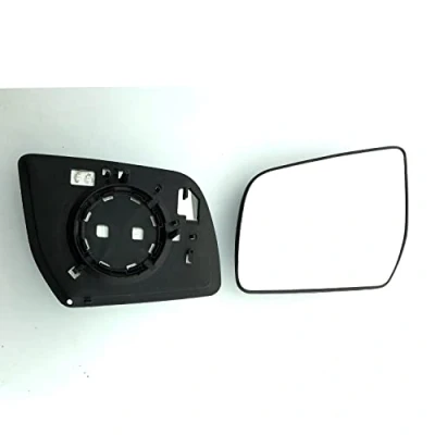 Image of Fits Ford Ranger, For 2012 to 2020 Heated Base Convex Wing Mirror LEFT HAND ( UK Passenger Side )