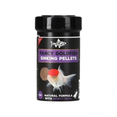 Image of FishScience Goldfish Sinking Pellets Food 55g (100ml)