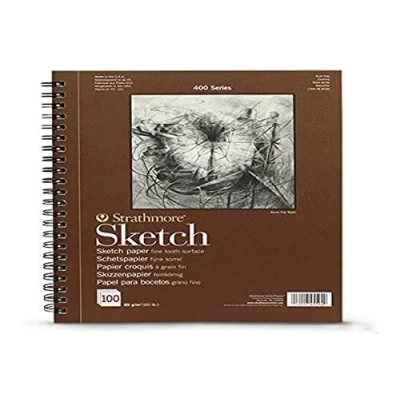 Image of Enc Pad 21x29.7 100H Strathmore Sketch (400) 89 g White NAT