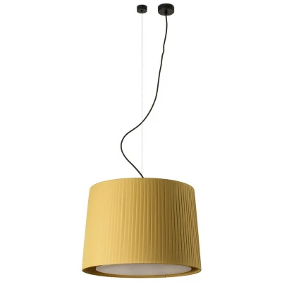 Image of Samba Cylindrical Pendants Yellow, E27