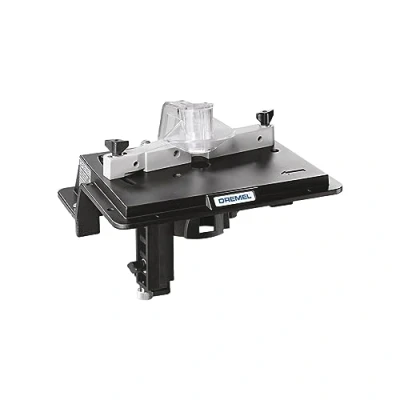 Image of Dremel 231 Portable Rotary Tool Shaper and Router Table Woodworking Attachment Perfect for Sanding, Shaping, Trimming Edges