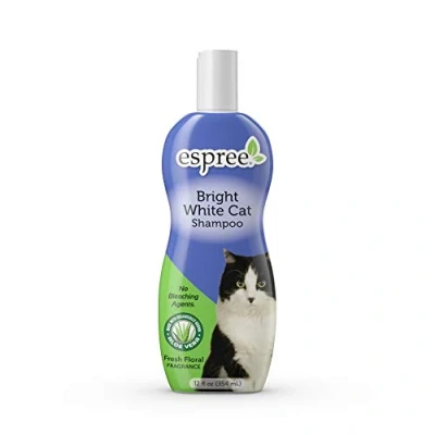 Image of Espree Natural Bright White Cat Shampoo, 355 ml