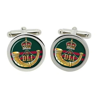 Image of Durham Light Infantry, British Army Cufflinks in Box