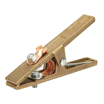 Image of A Shape Brass Ground Welding Earth Clamps, 300A Clamps Heavy Duty for Machine (300A)