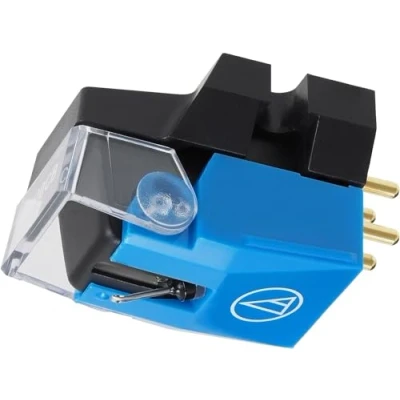 Image of Audio Technica VM510CB Dual Moving Magnet Stereo Cartridge with Conical stylus Blue