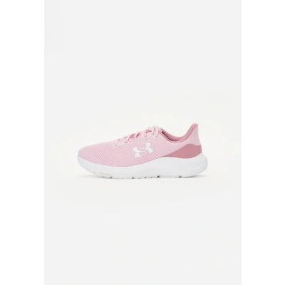 Image of Under Armour Charged Pursuit 4 Road running shoes, Women&#039;s, Size: 4.5, Prime pink / elixir white Textile/synthetics