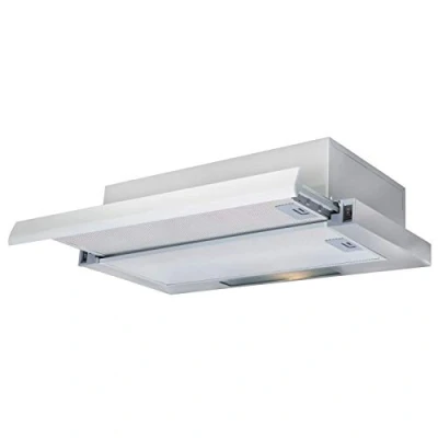 Image of SIA TSH60SS 60cm Stainless Steel Telescopic Integrated Cooker Hood Extractor Fan