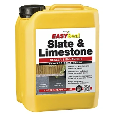 Image of EASYSeal Slate &amp; Limestone Sealer. Highly Effective, Easy to Apply sealer and enhancer. Protect Enhance surfaces. Water based high performance (5 Litre)