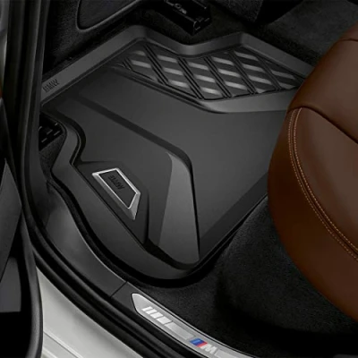 Image of BMW Genuine Rear Floor Mats All Weather Fits G05 LCI F95 51472458552
