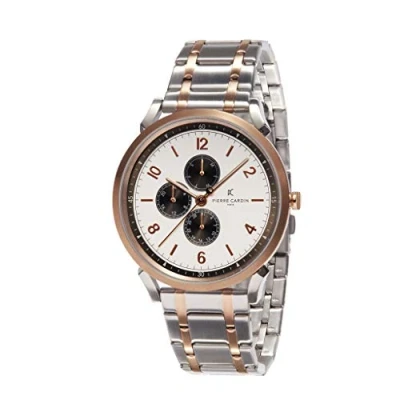 Image of Pierre Cardin Men&#039;s Multi Dial Quartz Watch with Stainless Steel Strap CPI.2038