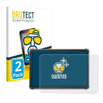 Image of brotect Screen Protector Anti Glare compatible with Oukitel RT8 (2 Pack) Matte, Fingerprint Protection Film