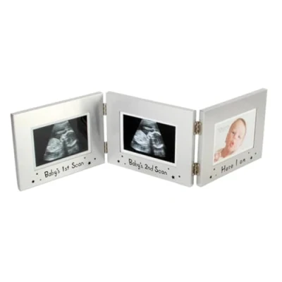 Image of Juliana Aluminium Triple Frame 1st Scan/2nd Scan/Here I Am (FA548)