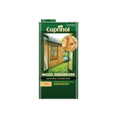 Image of Cuprinol Wood Preserver Clear 5 Litre