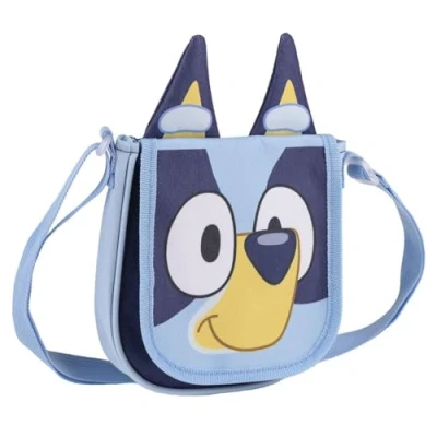 Image of CERDÁ LIFE&#039;S LITTLE MOMENTS Unisex&#039;s Bluey Shoulder Bag, Blue, Standard