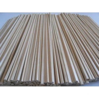 Image of 500 Wooden Square Section Candy Floss Sticks