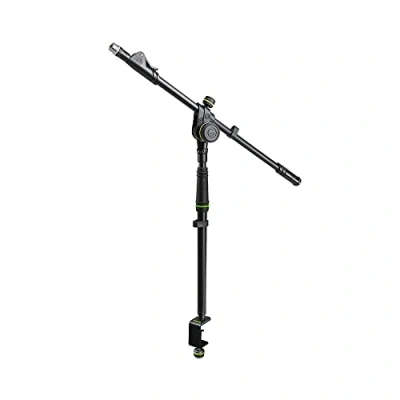 Image of Gravity MS 0200 SET1 Microphone Pole for Table Mounting incl. Clamp and Boom