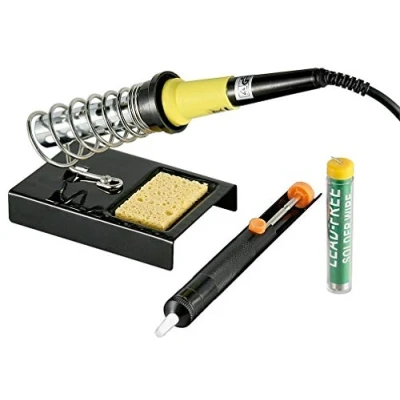 Image of Fixpoint 51213 Four Part Lead Free Soldering Set, Black