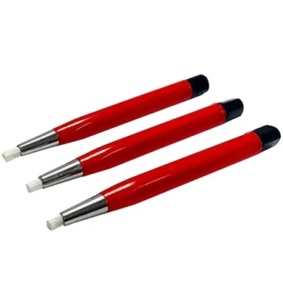 Image of PEKKA Fiberglass Scratch Brush Pen 3Pcs Jewelry, Watch, Coin Cleaning, Electronic Applications, Removing Rust and