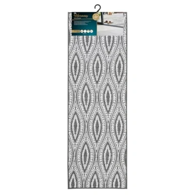 Image of JVL Harmony Machine Washable Entrance Runner Doormat, 50x150cm Eyes