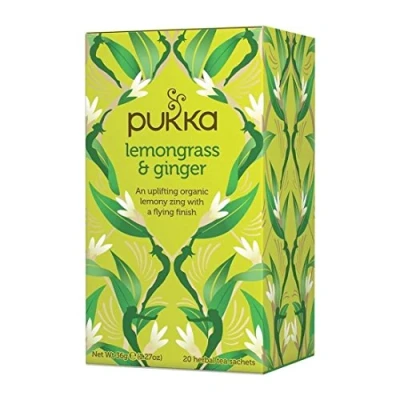 Image of Pukka Lemongrass and Ginger og 1 x 20 bags