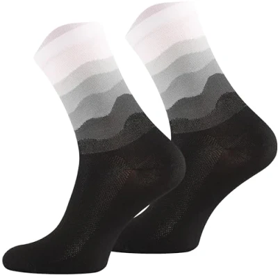 Image of TODO Cycling Socks Women and Men. Breathable Bike Socks. Proffesional Womens, Multi Color Aero (Icelandic Gravel, 43 46)