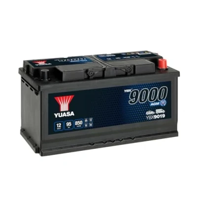 Image of Yuasa YBX9019 12V 95Ah 850A AGM Start Stop Plus Battery