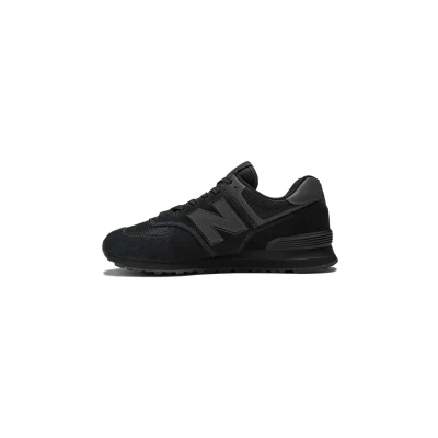 Image of New Balance 574v3, Sneaker, Men&#039;s, Black (Triple Black), 7.5 UK