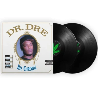 Image of Dr Dre The Chronic 30th Anniversary Edition Sealed 2023 UK 2 LP vinyl set 00602455099969