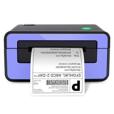 Image of POLONO Thermal Label Printer, PL60 Printer 4x6, Shipping Postage for Packages, Compatible with Amazon, Shopify, Ebay, Etsy, Royal Mail, FedEx, UPS