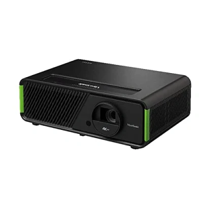 Image of Viewsonic X1 4K LED Gaming Projector, UHD, 2900 Lumens, HDR, 3D Compatible, TR1.15 1.5, 1.3X Zoom, 2 x HDMI, USB C, 1x A Reader, 6 Watt Harman Kardon Speakers, Designed for Xbox Black
