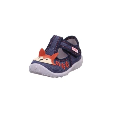 Image of Superfit Spotty Slipper, Blue 8020, 2 UK Child