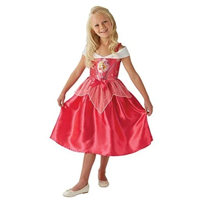 Image of Rubie&#039;s Official Girl&#039;s Disney Princess Fairy Tale Sleeping Beauty Costume Aurora Small