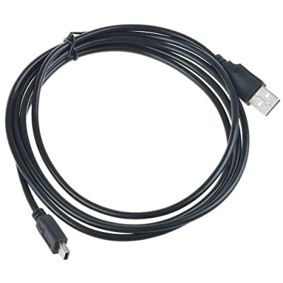 Image of NTQinParts USB Data Sync Power Charger Cable Cord for Brother P Touch PT D450 D600 PC Connectable Label Maker