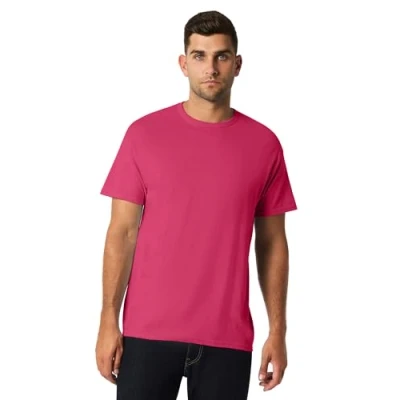 Image of Gildan Men&#039;s Ultra Cotton Tee Extended Sizes, Heliconia, XXX Large