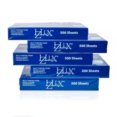 Image of We Can Source It Ltd A4 White Paper Sheets Multi Purpose Copy Printer Office Printer, 75 GSM Copier (2500 Count, Pack of 5)