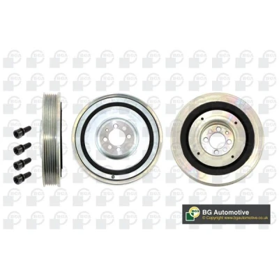 Image of 1261019J50, 1261019J50000, 1261079J50000, 1261079J51000 Belt Pulley Set, crankshaft BGA DP1000K ALFA ROMEO: 159 Saloon