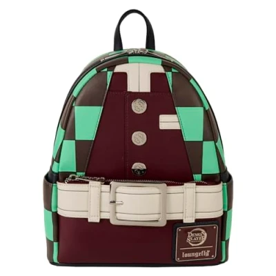 Image of Loungefly Aniplex Demon Slayer Tanjiro Kamado Cosplay Mini Backpack