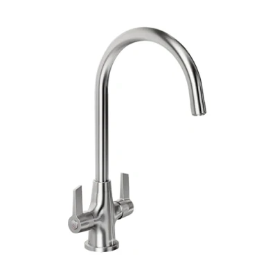 Image of Echo Easyfit Mono Sink Mixer Brushed Nickel