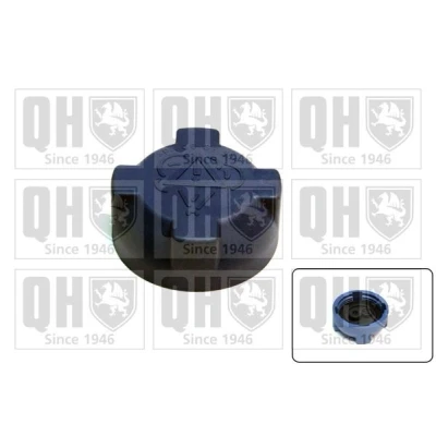 Image of 171121321, 171121321B, 171121321C, 171121321D, 443121321 Cap, radiator QUINTON HAZELL FC502 AUDI: A8 D2, A4 B5 Avant, Coupe B3, VOLKSWAGEN: GOLF 2