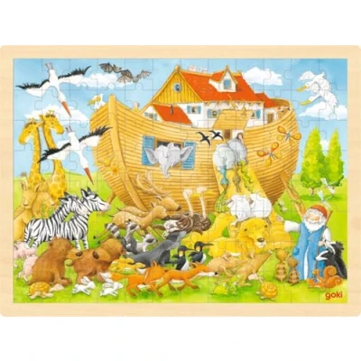 Image of Goki 57535 Puzzle Noah&#039;s Ark, Mixed, Medium