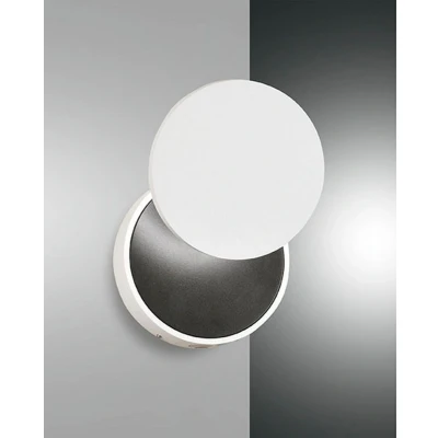 Image of Ara Integrated LED Wall Light White Glass