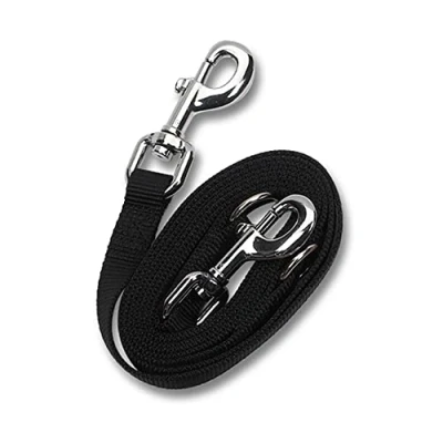 Image of Ancol Multi Way Polyester Training Lead 19 mm x 225 cm, Black