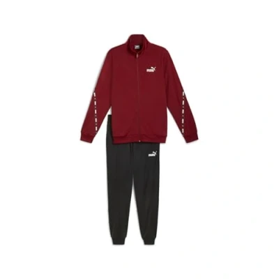 Image of Puma TAPE SUIT Tracksuit, Men&#039;s, Size: Small, Intense red