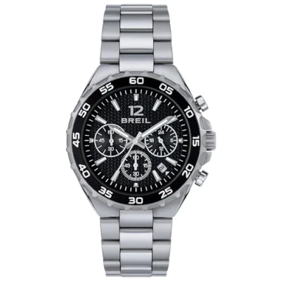 Image of Breil Men&#039;s Watch, HIGHWAY Collection, Analogue Quartz Movement, 50 m Water Resistant, Gift Ideas, Black, Modern