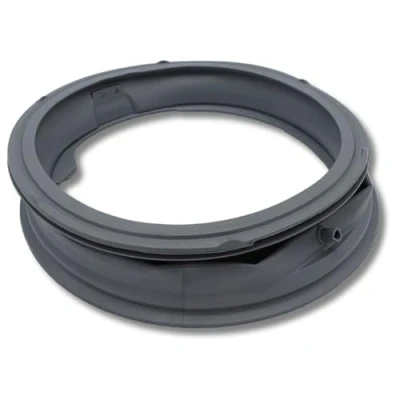 Image of SOS Accessoire Door seal (cuff) with return to the tank. Drain hole open 2 closed holes for LG MDS41955002, MDS64212801 washing machine